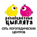 Логотип Разноцветные цыплята