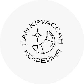 Логотип Пан Круассан
