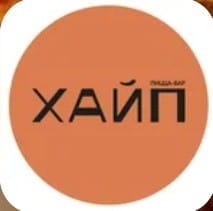 Логотип Хайп пицца