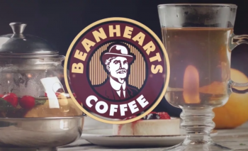 Логотип BeanHearts (Бинхартс)