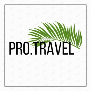 Логотип Pro.Travel (Про.Трэвел)