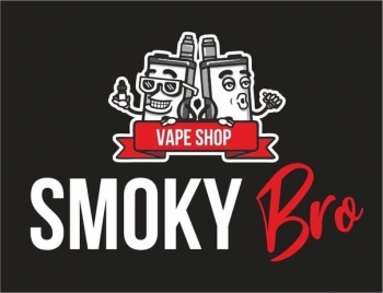 Логотип smoky bro (вейп шоп)