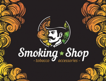 Логотип Smoking shop (Смокинг-Шоп)